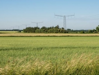 Jordlægning af luftledning